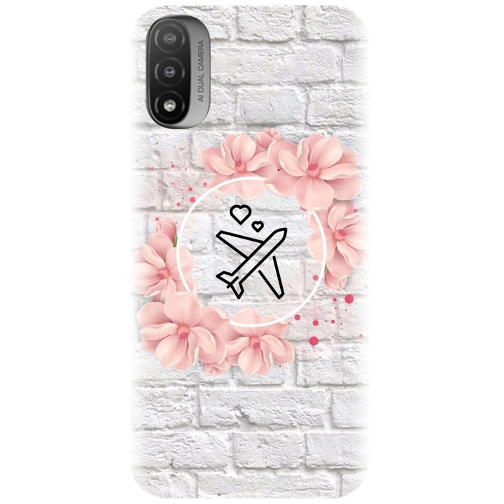 Szilikon tok kompatibilis a Motorola Moto E20 / E30 / E40 / E20S - Travel Dream modellel