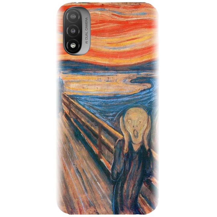 Szilikon tok kompatibilis a Motorola Moto E20 / E30 / E40 / E20S modellel - A Scream modell