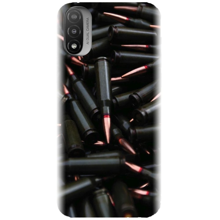 Szilikon tok kompatibilis a Motorola Moto E20 / E30 / E40 / E20S - Weapons Munition modellel