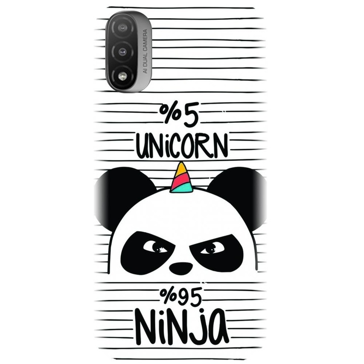 Szilikon burkolat kompatibilis a Motorola Moto E20 / E30 / E40 / E20S - Unicorn Ninja modellel