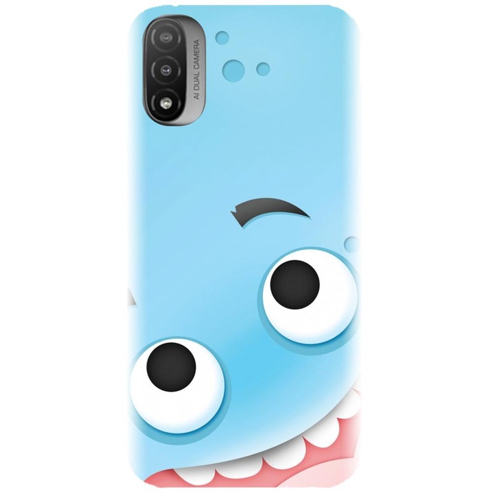 Szilikon tok kompatibilis Motorola Moto E20 / E30 / E40 / E20S - Cute Blue modell