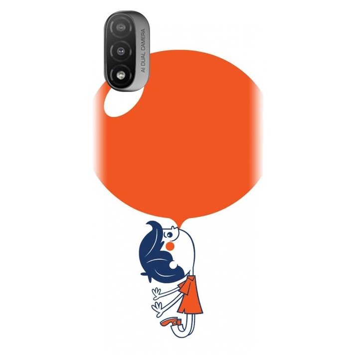 Szilikon tok kompatibilis a Motorola Moto E20 / E30 / E40 / E20S - Bubble modellel