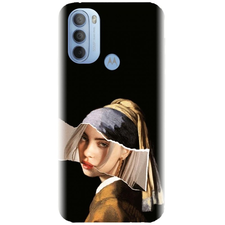 Силиконов кейс съвместим с Motorola Moto G31 / G41 - модел Billie арт