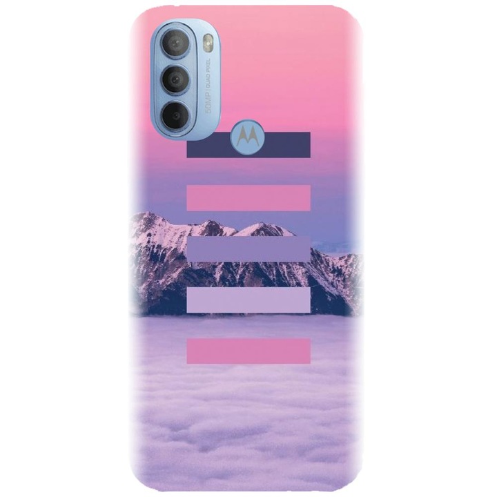 Силиконов кейс съвместим с Motorola Moto G31 / G41 - модел Color Scheme Mov