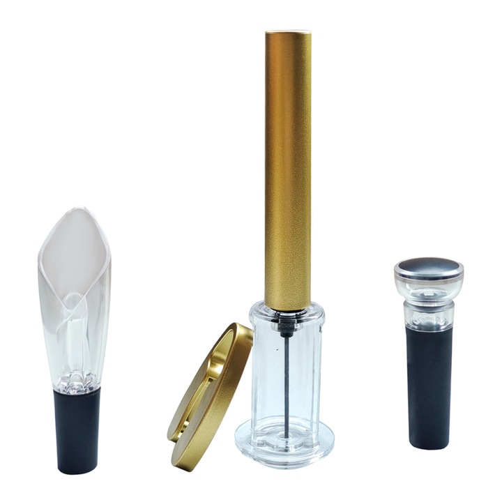 Tirbuson cu aer comprimat, design compact, multicolor