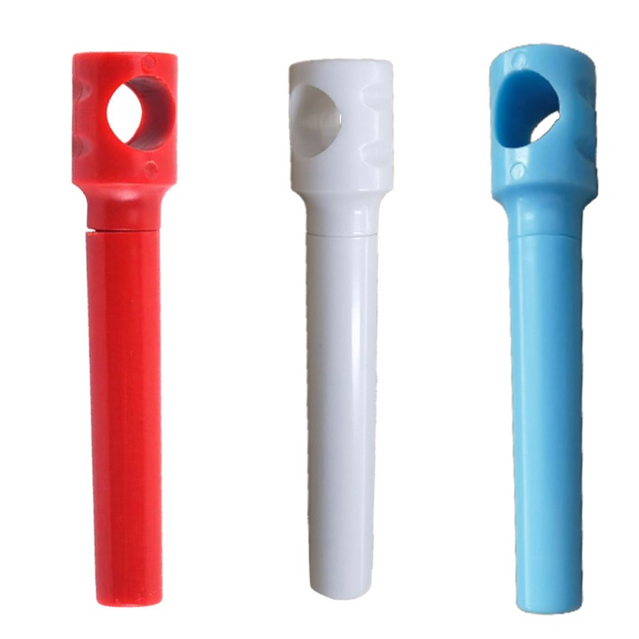 Пневматичен тирбушон за вино, преносим, 2x10,7 см, без повреди на тапата, Комплект от 3 бр.