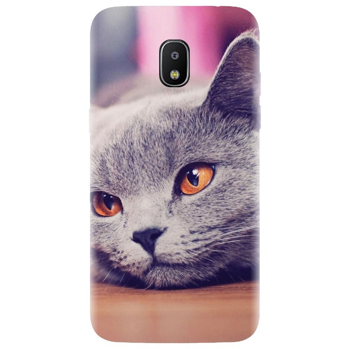 Силиконов калъф за Samsung Galaxy J5 2017 / J530 - модел Британска късокосместа котка