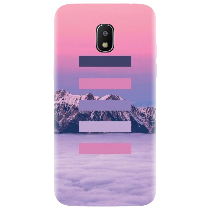 Силиконов калъф за Samsung Galaxy J5 2017 / J530 - модел Цветова схема Mov