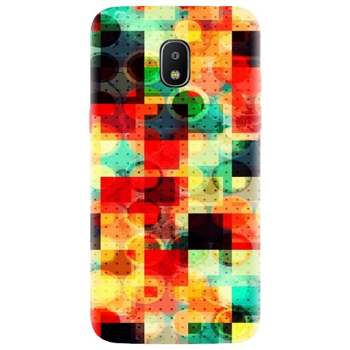 Силиконов калъф за Samsung Galaxy J5 2017 / J530 - Цветен абстрактен модел