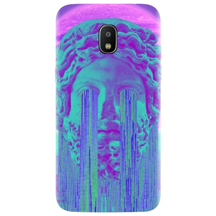 Силиконов кейс, съвместим с Samsung Galaxy J5 2017 / J530 - Glitch модел