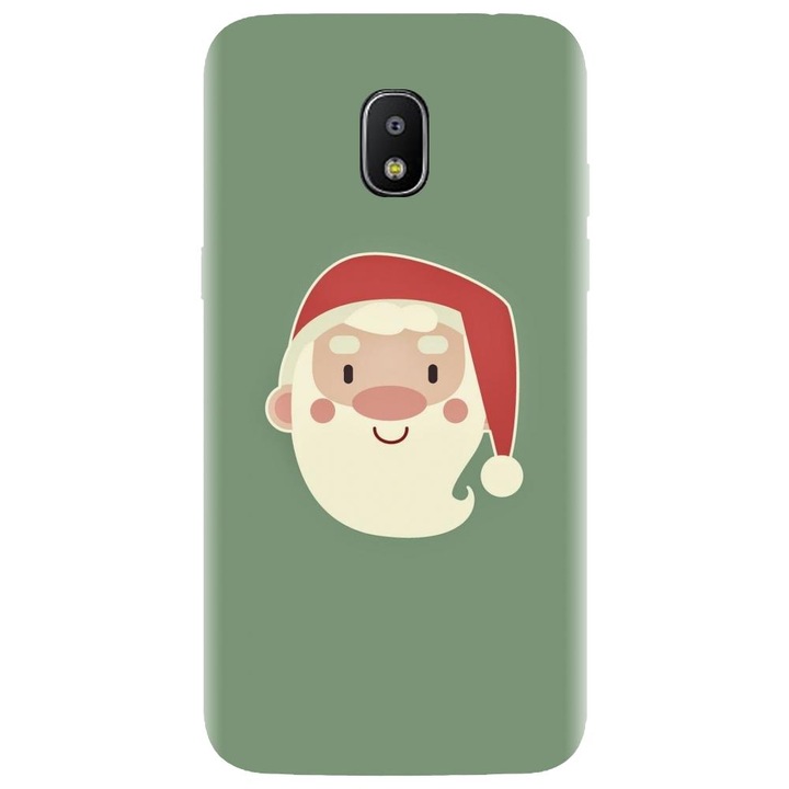Силиконов калъф за Samsung Galaxy J5 2017 / J530 - Сладък модел Дядо Коледа