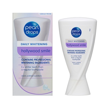 Pasta de dinti Pearl Drops Hollywood Smile, 50 ml Pasta de dinti Pearl Drops Hollywood Smile, 50 ml