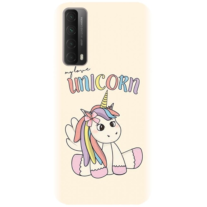 Huawei P Smart 2021 - My Unicorn modellel kompatibilis szilikon tok