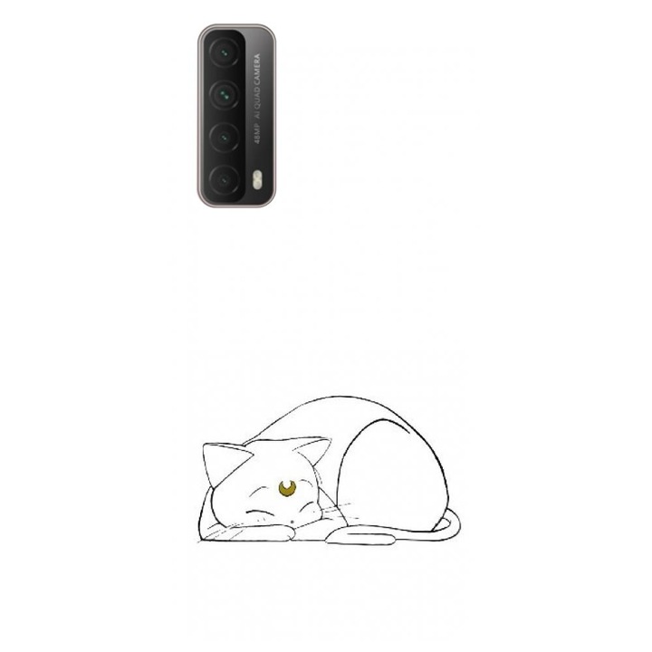 Huawei P Smart 2021 - Sailor Moon Neko modellel kompatibilis szilikon tok