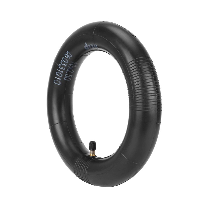 Camera de aer intarita Ulip 10x2.50" cu valva dreapta pentru trotineta electrica
