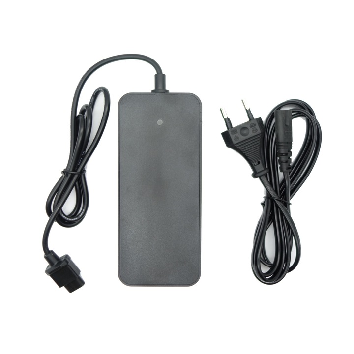 Зарядно 53.5V 2.0A за NIU KQI3 Pro / NIU KQI3 Sport / NIU KQI2 Pro, INOPARTS, черно