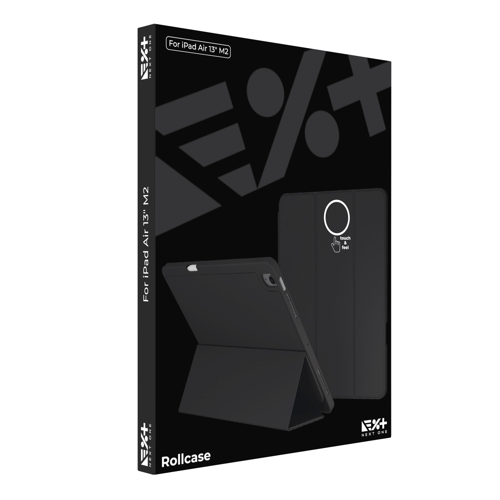 Husa de protectie NEXT ONE Rollcase pentru iPad Air 13 inch M2 2024 | Negru