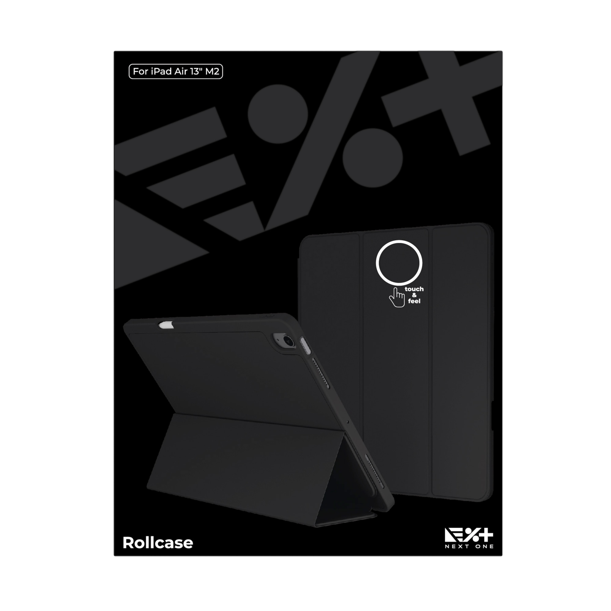 Husa de protectie NEXT ONE Rollcase pentru iPad Air 13 inch M2 2024 | Negru