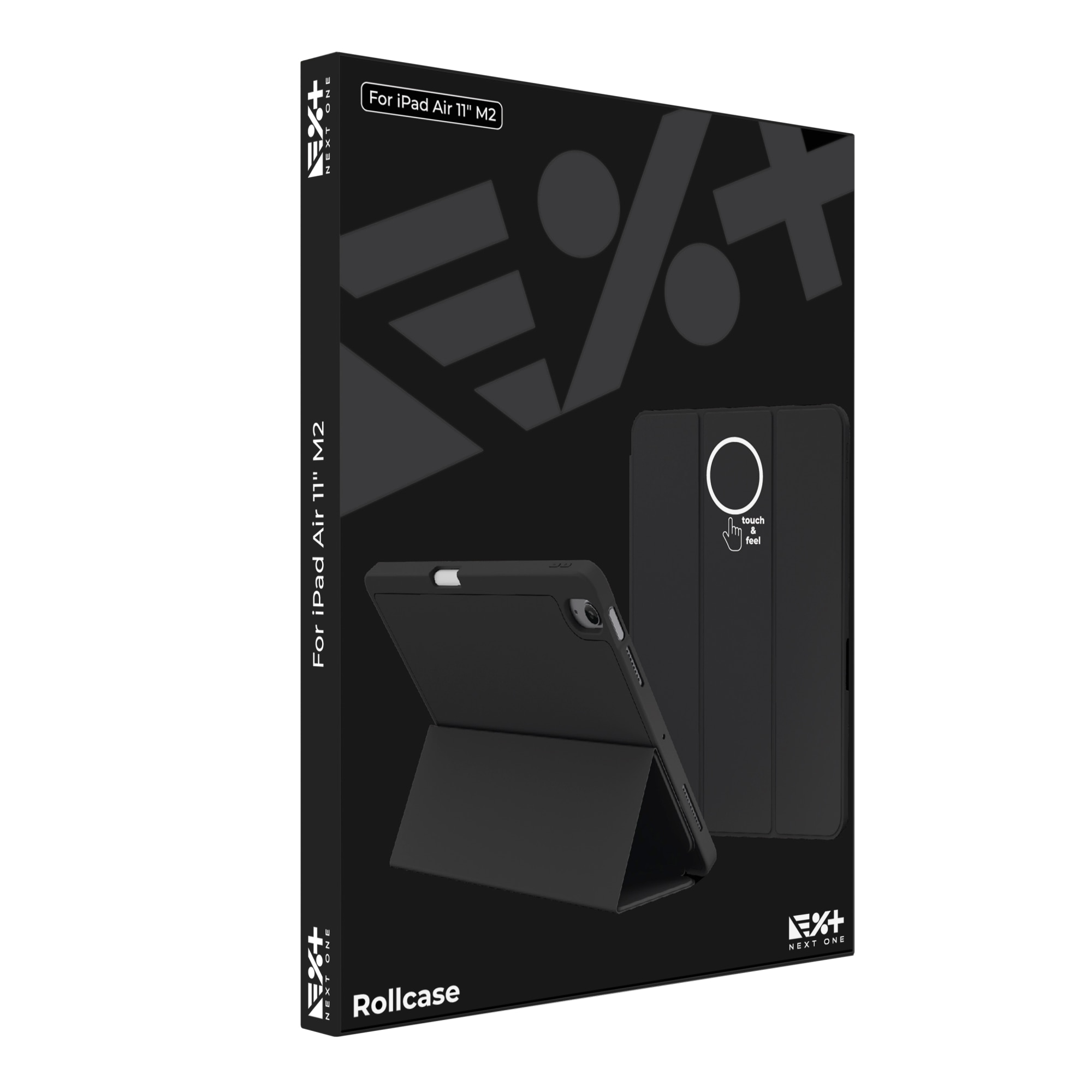 Husa de protectie NEXT ONE Rollcase pentru iPad Air 11 inch M2 2024 | Negru