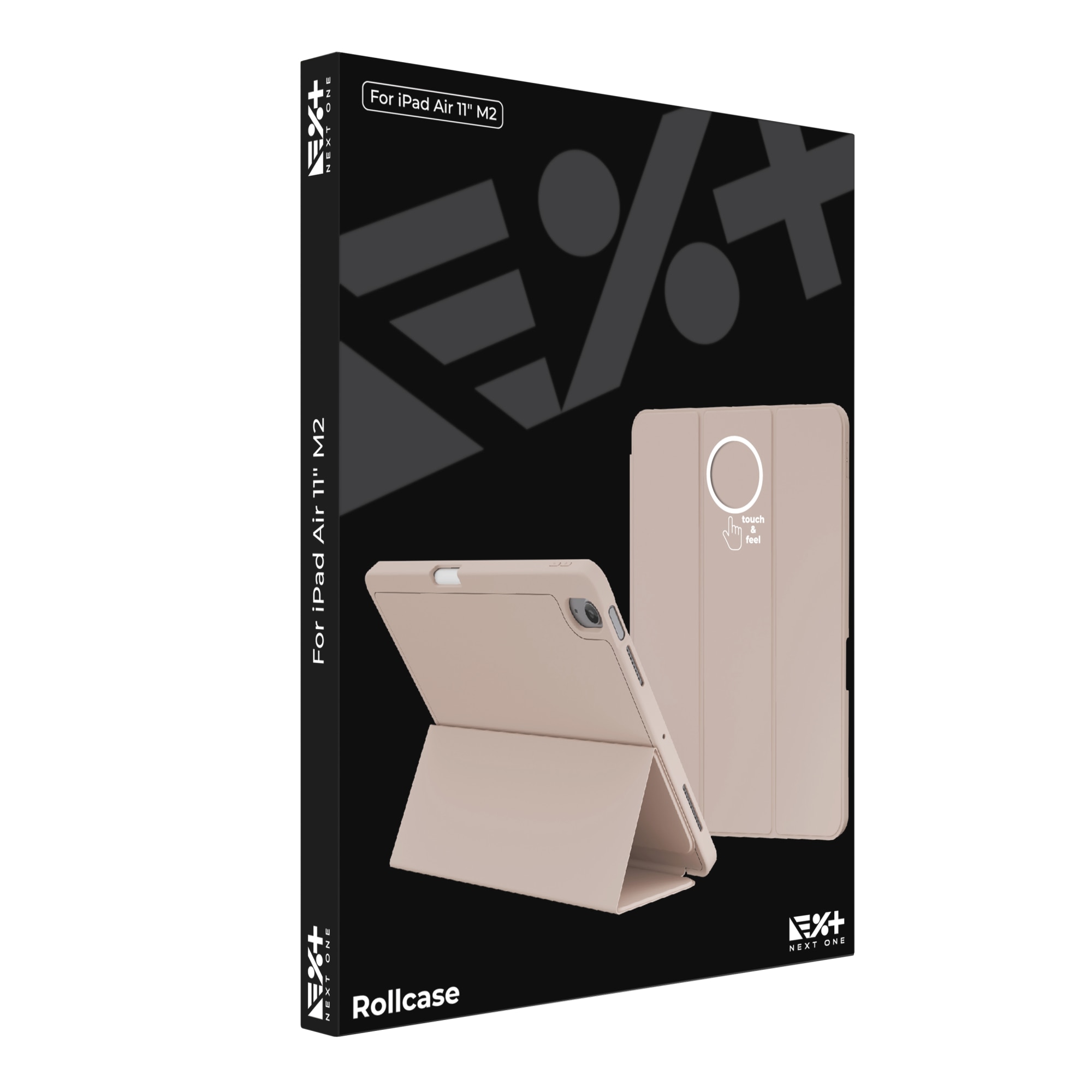 Husa de protectie NEXT ONE Rollcase pentru iPad Air 11 inch M2 2024 | Roz