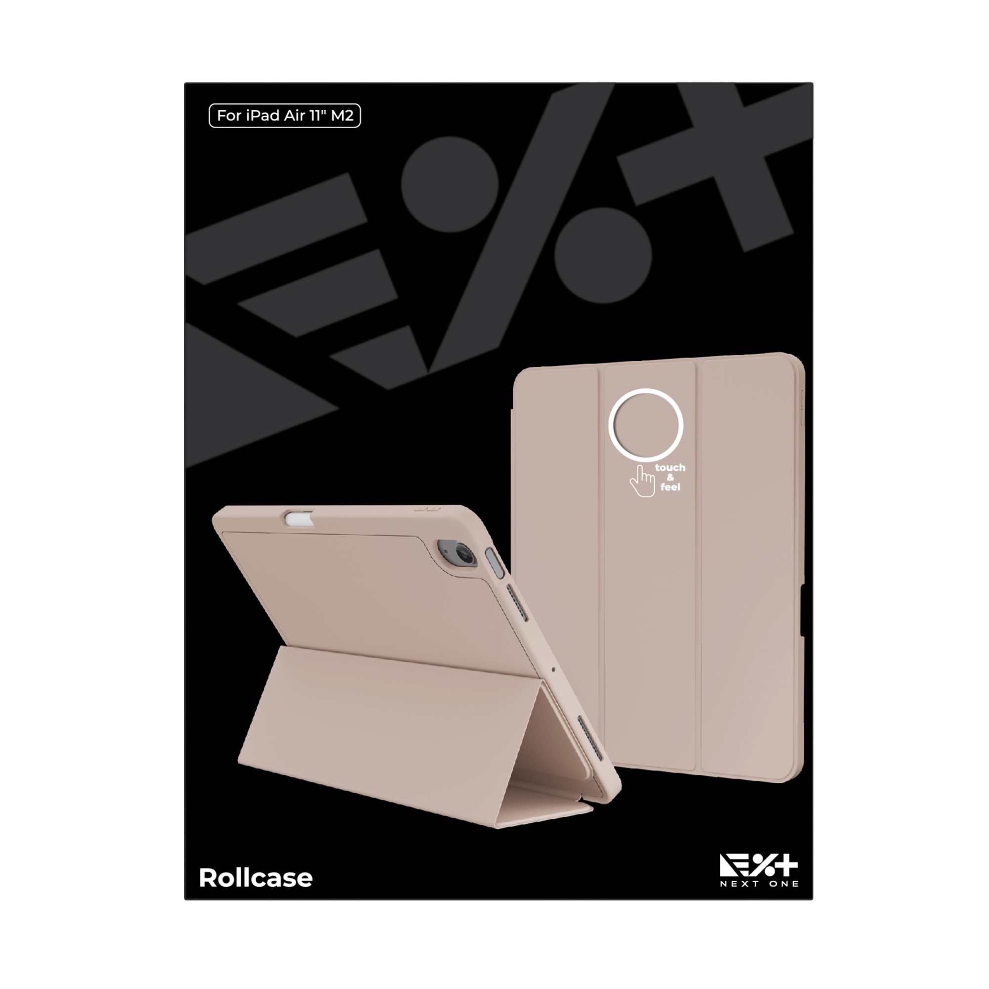 Husa de protectie NEXT ONE Rollcase pentru iPad Air 11 inch M2 2024 | Roz