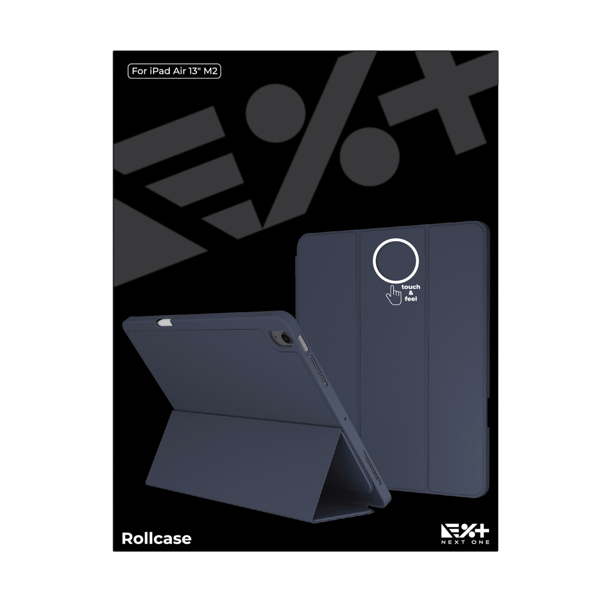 Husa de protectie NEXT ONE Rollcase pentru iPad Air 13 inch M2 2024 | Albastru