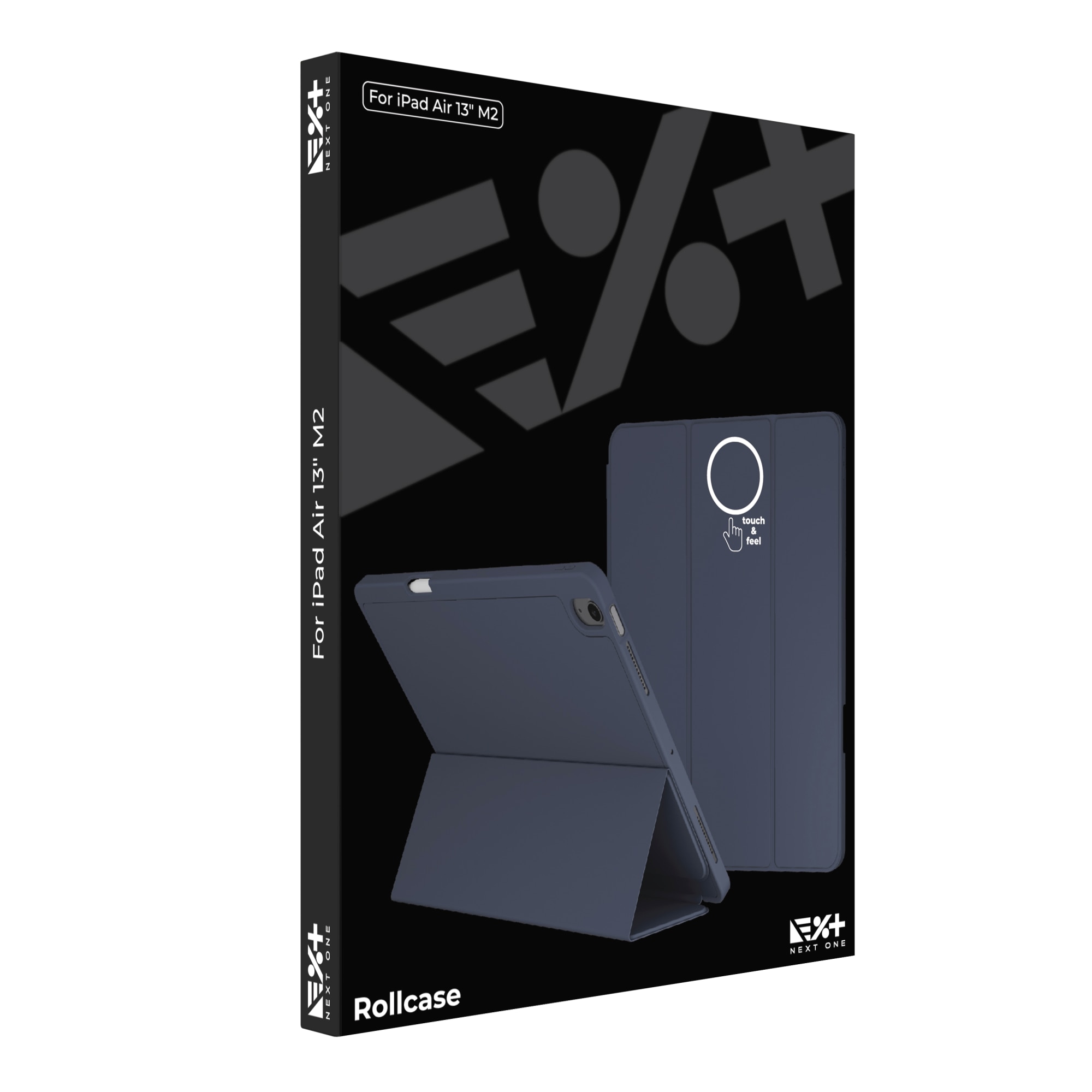Husa de protectie NEXT ONE Rollcase pentru iPad Air 13 inch M2 2024 | Albastru