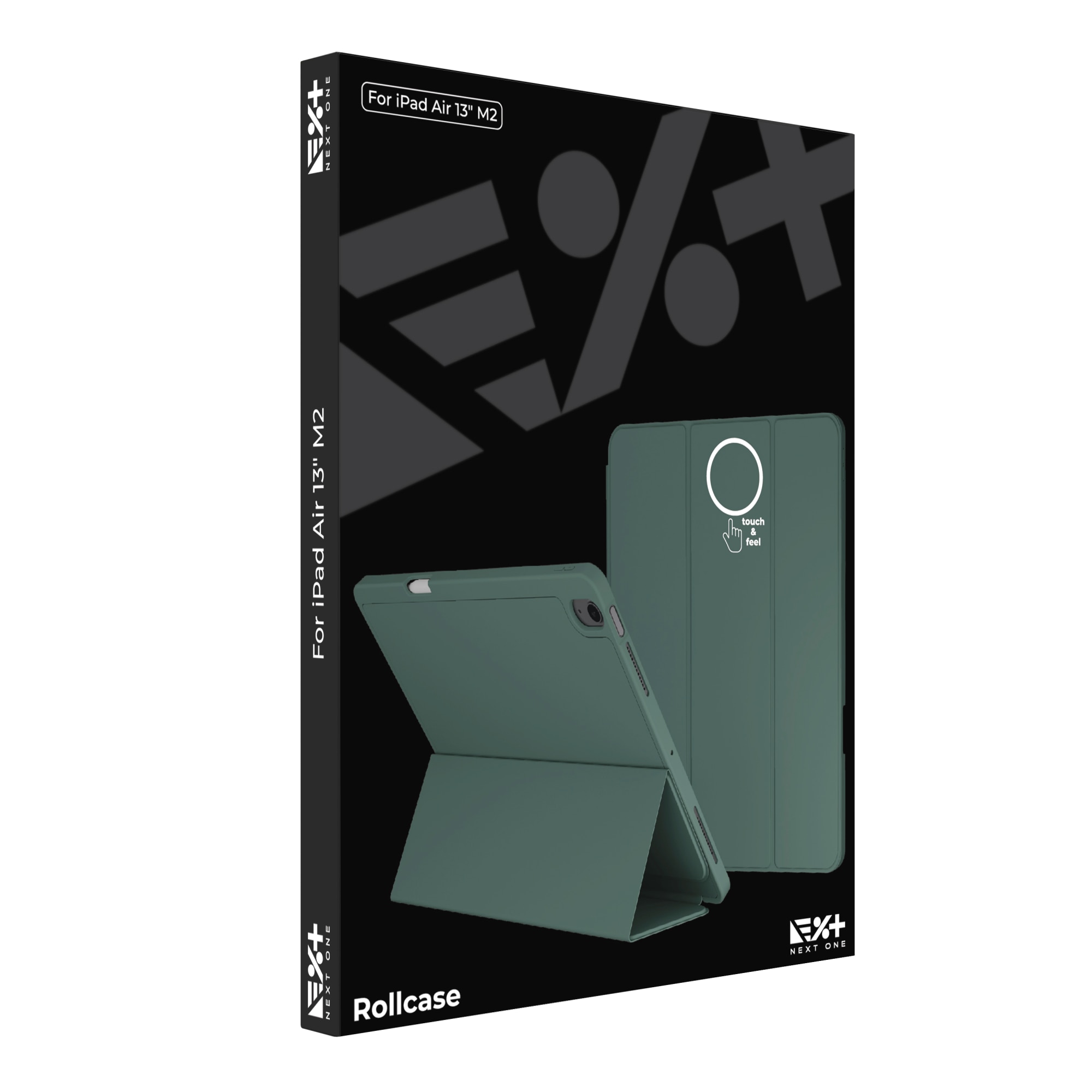 Husa de protectie NEXT ONE Rollcase pentru iPad Air 13 inch M2 2024 | Verde