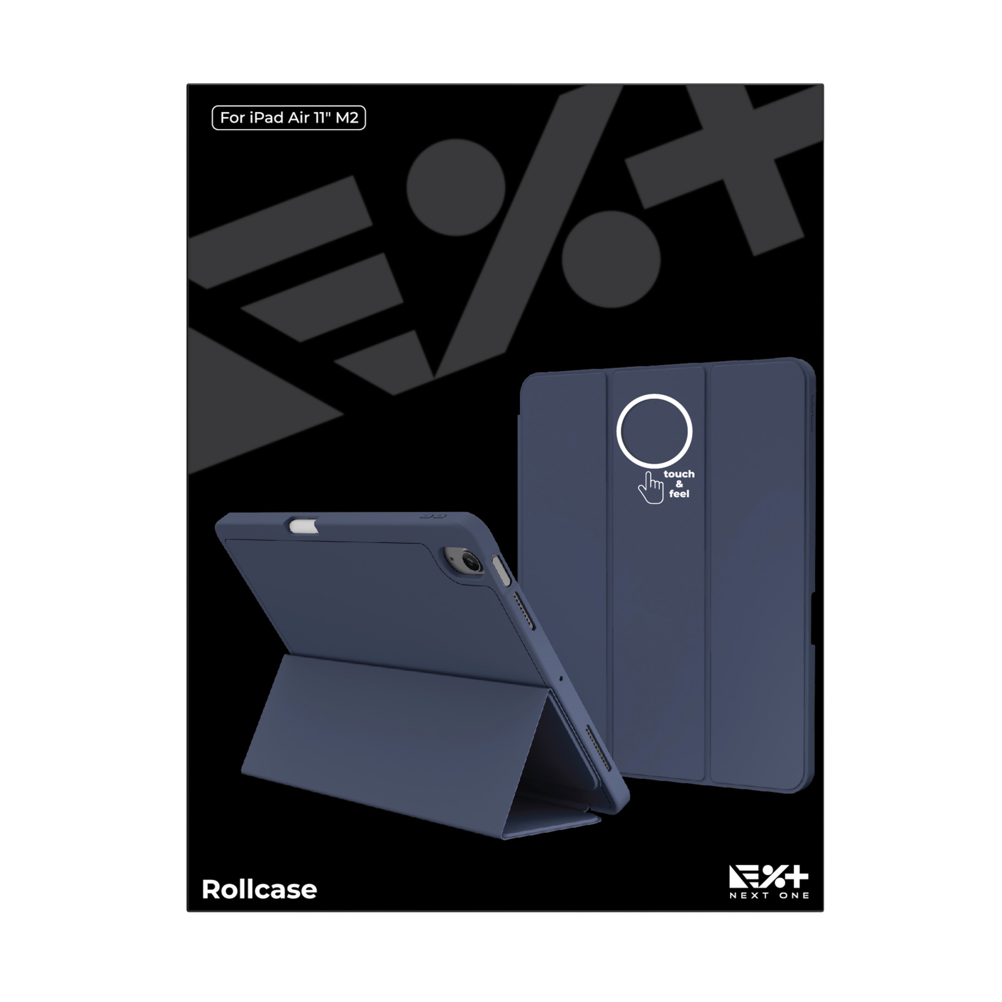 Husa de protectie NEXT ONE Rollcase pentru iPad Air 11 inch M2 2024 | Albastru