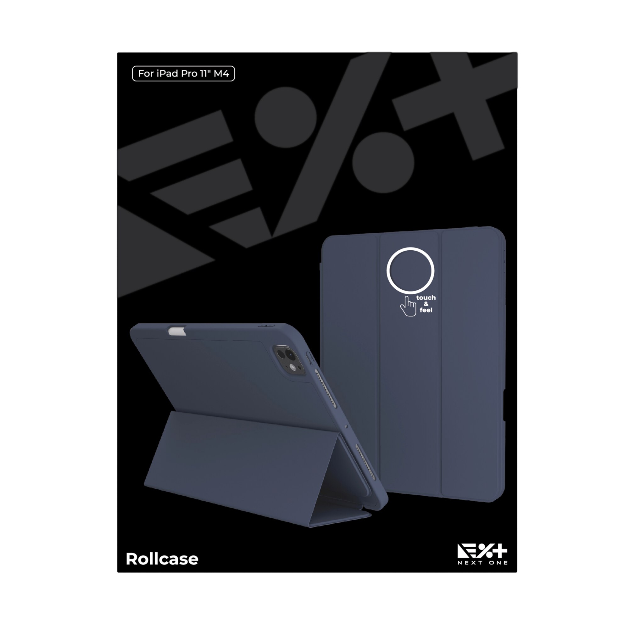 Husa de protectie NEXT ONE Rollcase pentru iPad Pro 11 inch M4 2024 | Albastru