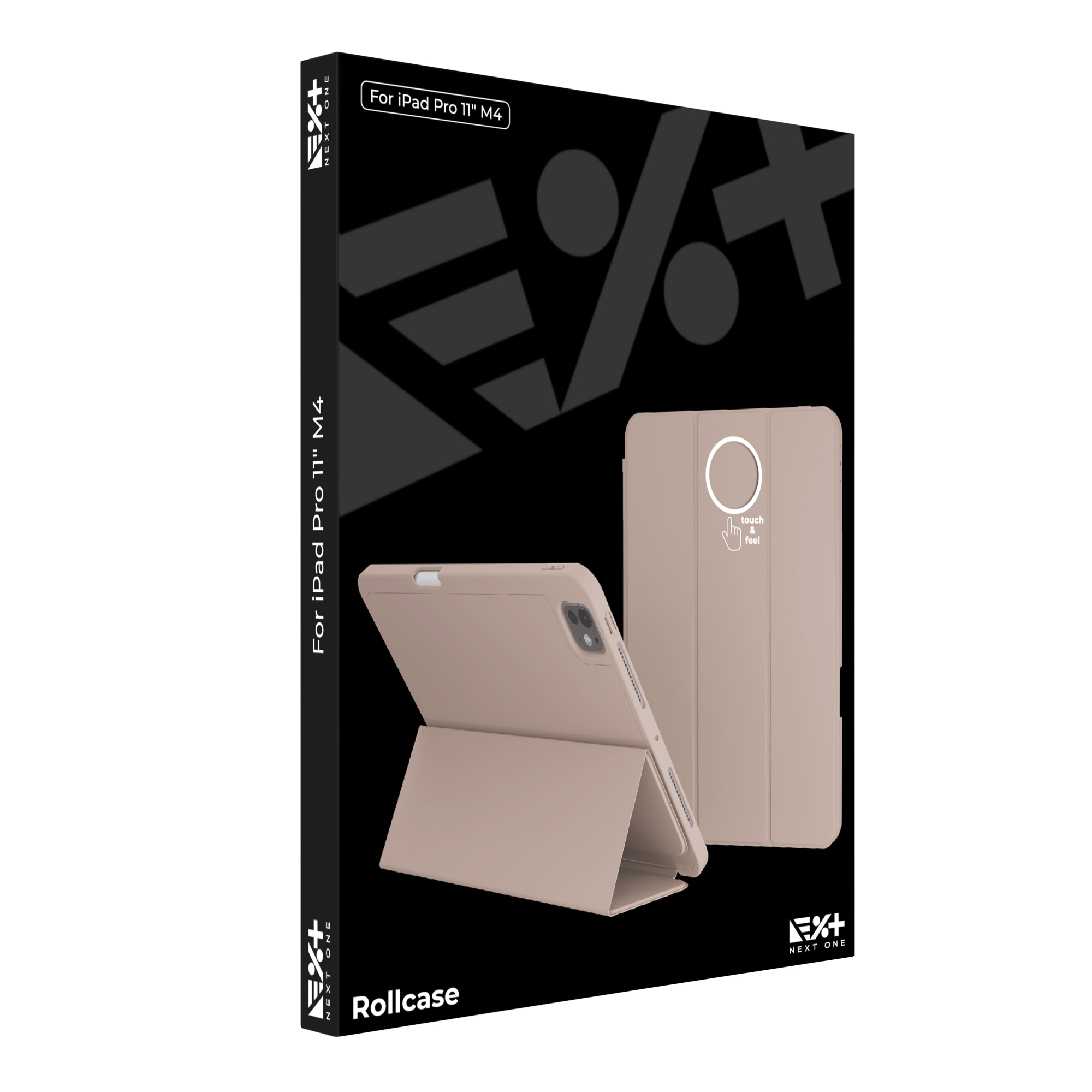 Husa de protectie NEXT ONE Rollcase pentru iPad Pro 13 inch M4 2024 | Roz