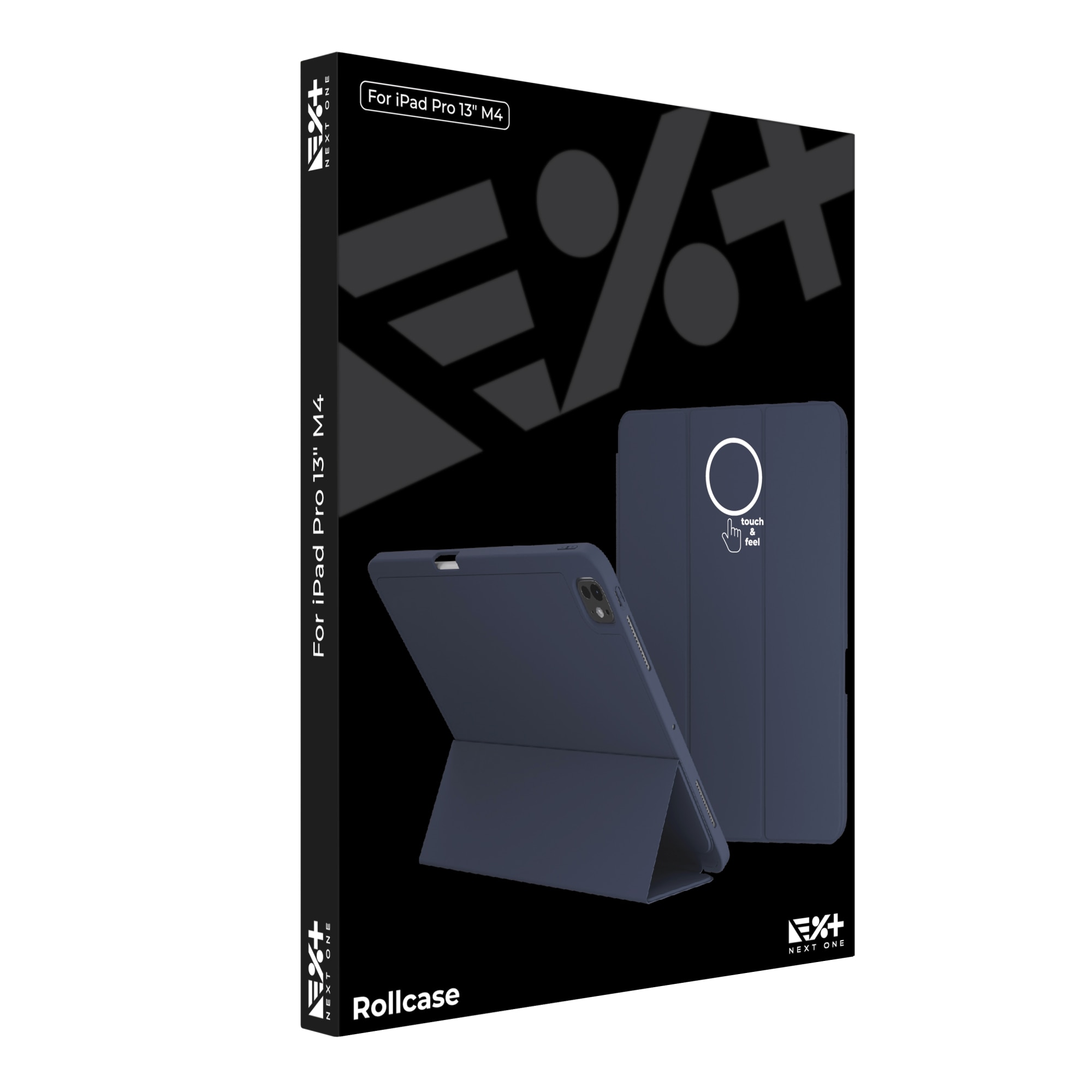 Husa de protectie NEXT ONE Rollcase pentru iPad Pro 13 inch M4 2024 | Albastru