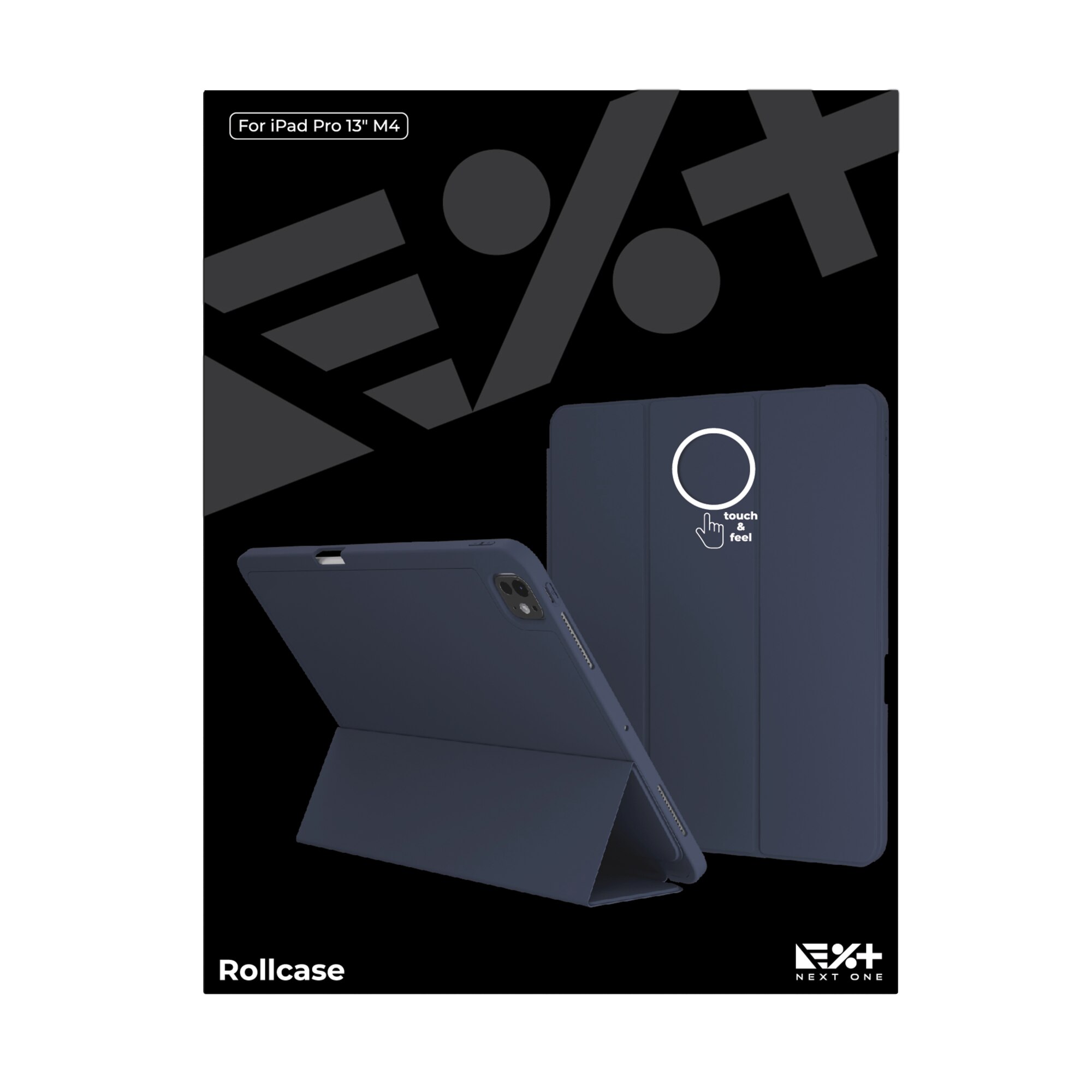 Husa de protectie NEXT ONE Rollcase pentru iPad Pro 13 inch M4 2024 | Albastru