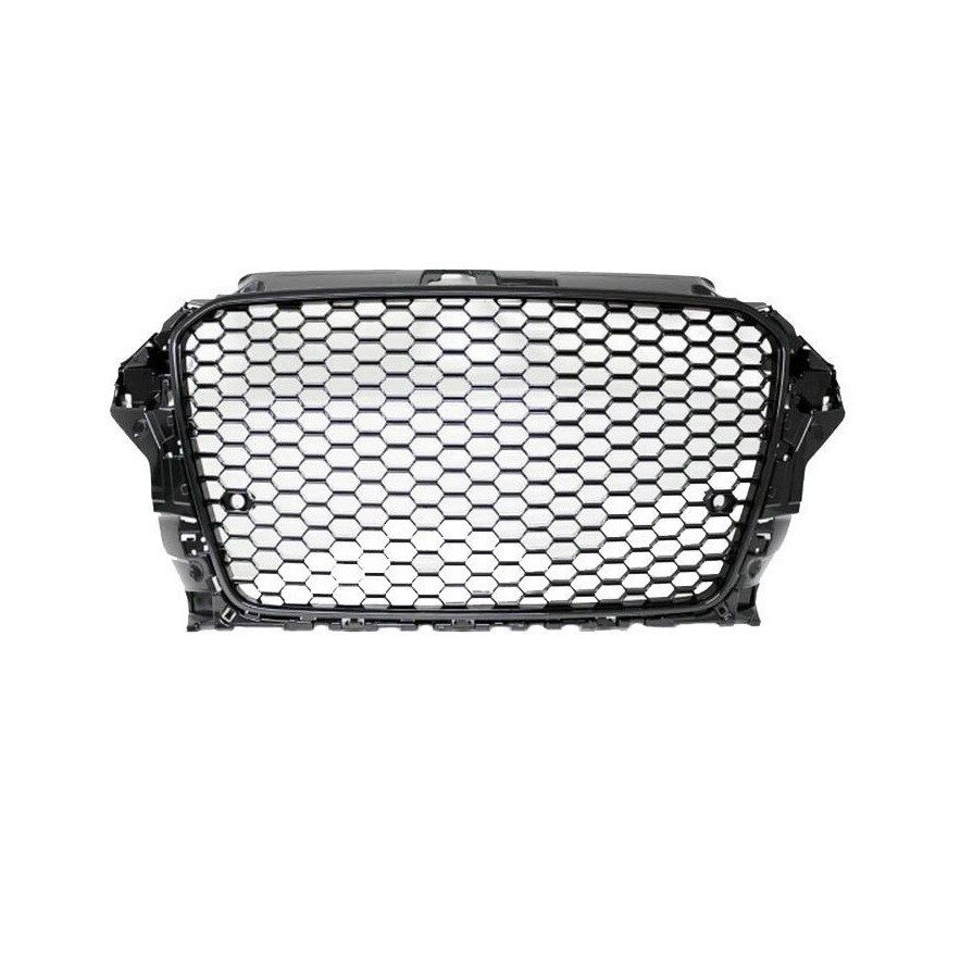 Grila frontala Audi A3 8V 12-16, aspect RS3, negru lucios