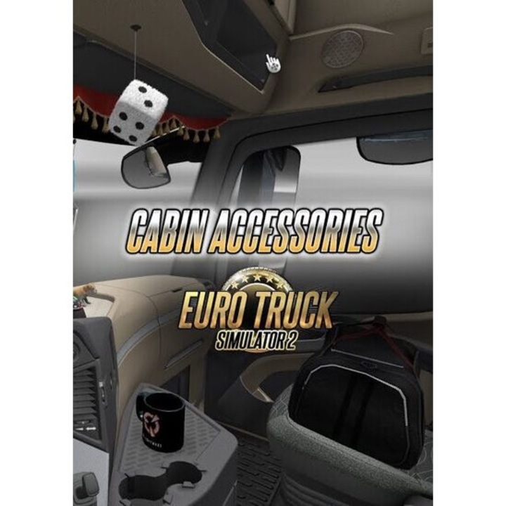 Euro Truck Simulator 2 Cabin Accessories, DLC, Steam, Editie Digitala, PL/EN