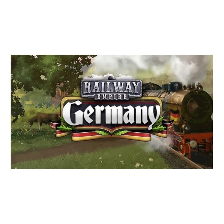 Licenta electronica joc PC, Railway Empire Germany, DLC, Steam, Editie digitala, PL/EN