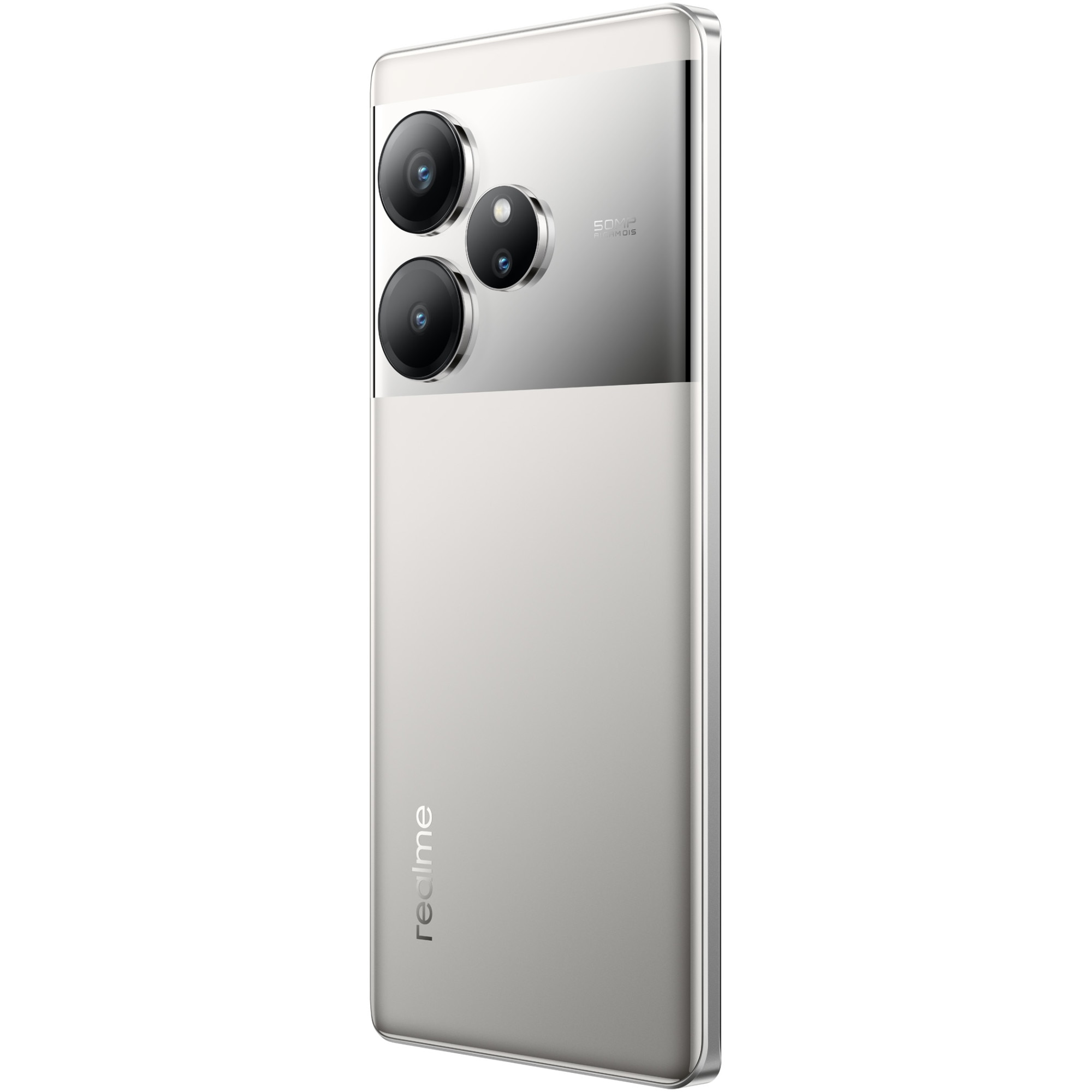 Telefon mobil realme GT6, 12GB RAM, 256GB, 5G, Fluid Silver