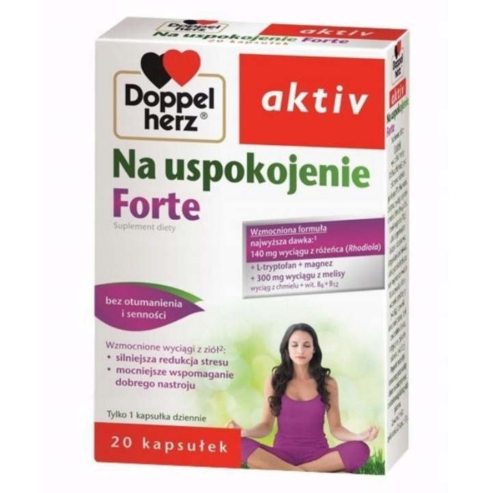 Supliment alimentar, Doppel Herz Forte, 20 capsule