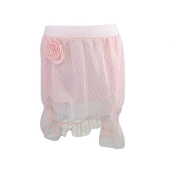 Елегантна пола за момиче MiniJunior MJ-02, Розова 108114