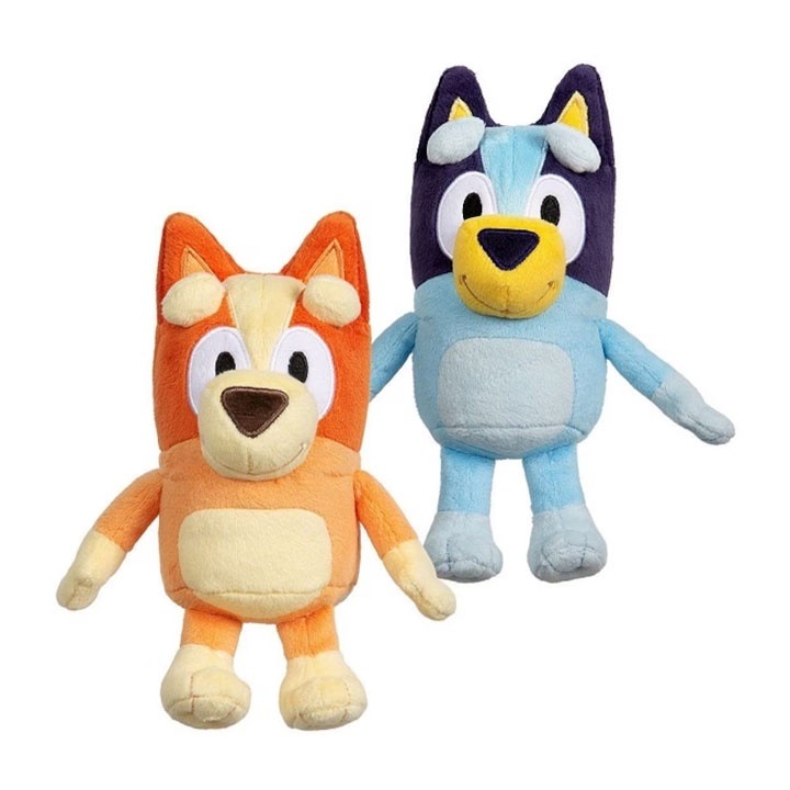 2db NextFarma® plüss készlet, Bluey-vel és Bingóval, 28 cm