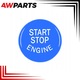 Capac Buton Start-Stop, Pentru BMW E81, E82, E87, E88, E90, E91, E92, E93, E60, E61, E94, E83, E70, E71, E89, Albastru