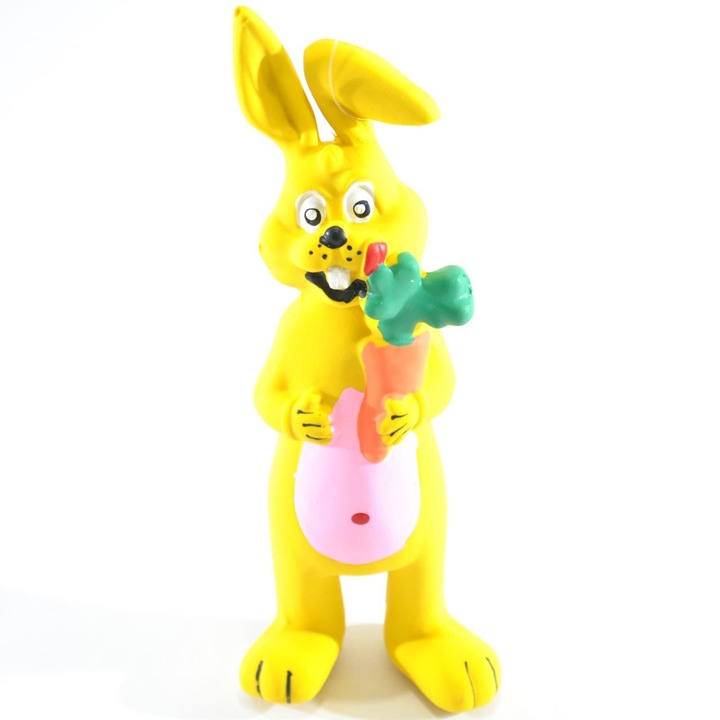 Jucarie pentru caini, iepure, din latex, 20 x 5 cm