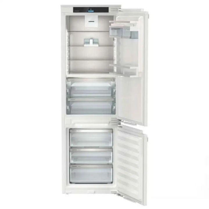 Combina frigorifica incorporabila Liebherr ICBNci 5153, Prime, NoFrost, BioFresh, 245 l, 178 сm, Clasa C, Alb