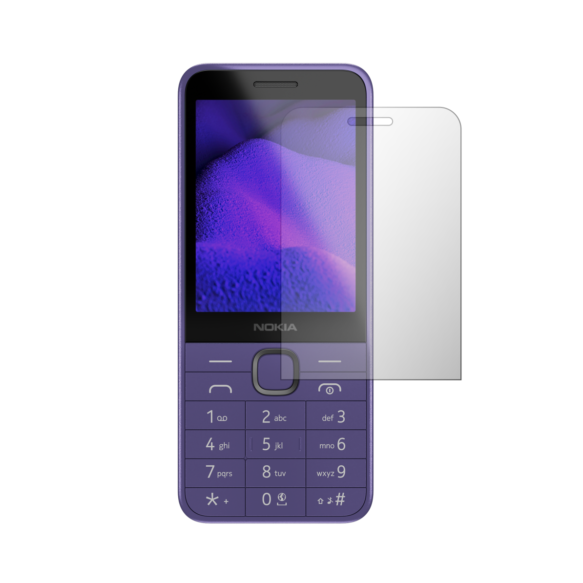Set 2X Folie Protectie Ecran iSkinz pentru Nokia 235 4G (2024) - Case friendly, Invisible Skinz HD, Siliconica Ultra-Clear cu Acoperire Totala, Adeziva si Flexibila