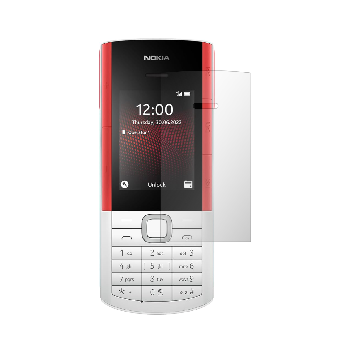 Set 2X Folie Protectie Ecran iSkinz pentru Nokia 5710 XpressAudio (2022) - Full Cut, Invisible Skinz HD, Siliconica Ultra-Clear cu Acoperire Totala, Adeziva si Flexibila
