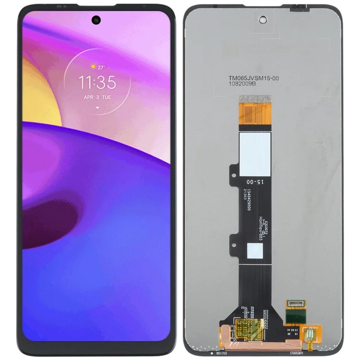 Display pentru Motorola Moto E40 XT2159, IPS, Negru, LCD, Ecran Tactil