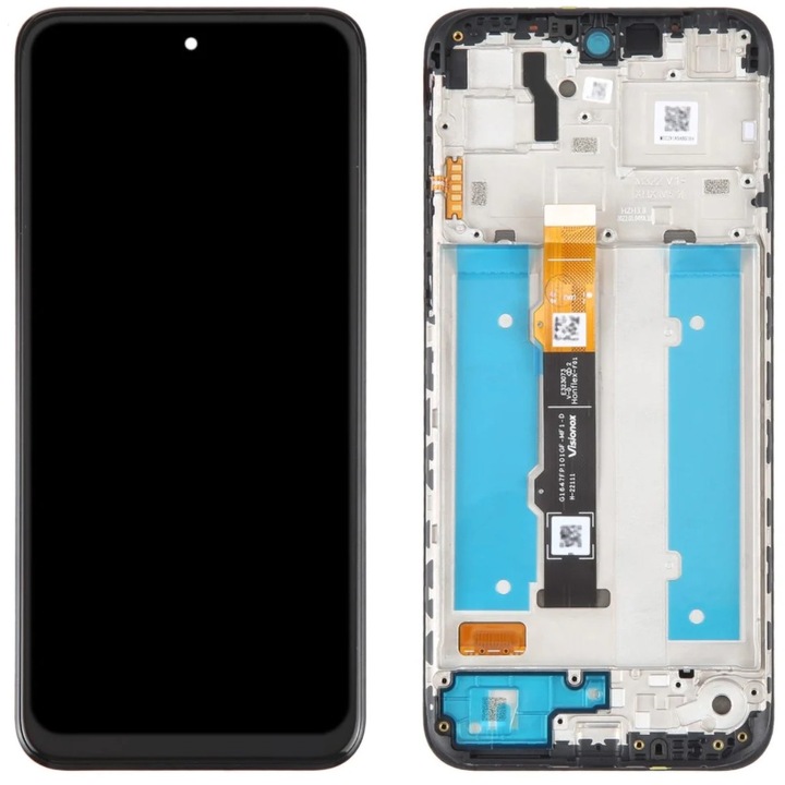 Display pentru Motorola Moto G31 4G XT2173, OLED, cu rama, Negru, LCD, Ecran Tactil