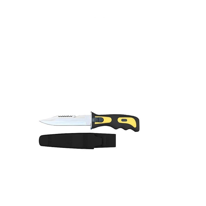 Cutit pescari si supravietuire Strend Pro FK002, teaca, 250 mm