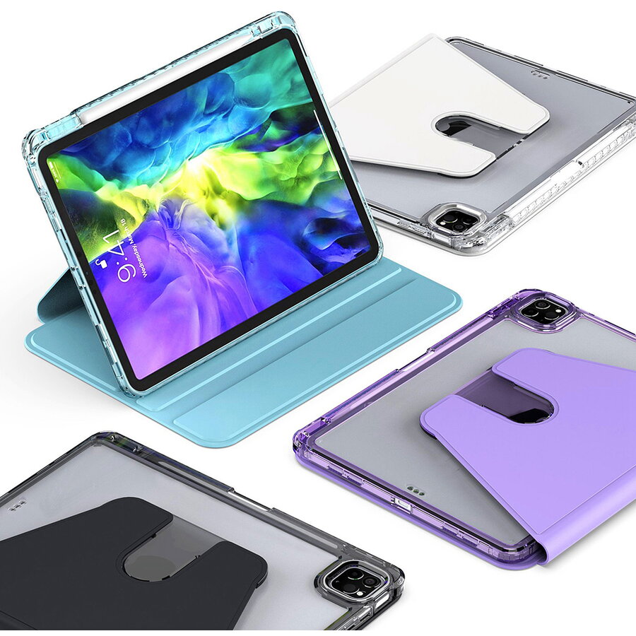 Husa pentru iPad Pro 13 (2024) - Techsuit Crystal Vision - Black