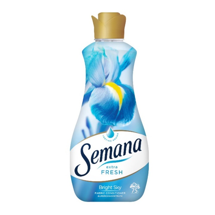 Set 2 x Balsam de Rufe Superconcentrat Semana Extra Fresh, Bright Sky, 75 Spalari, 1500 ml